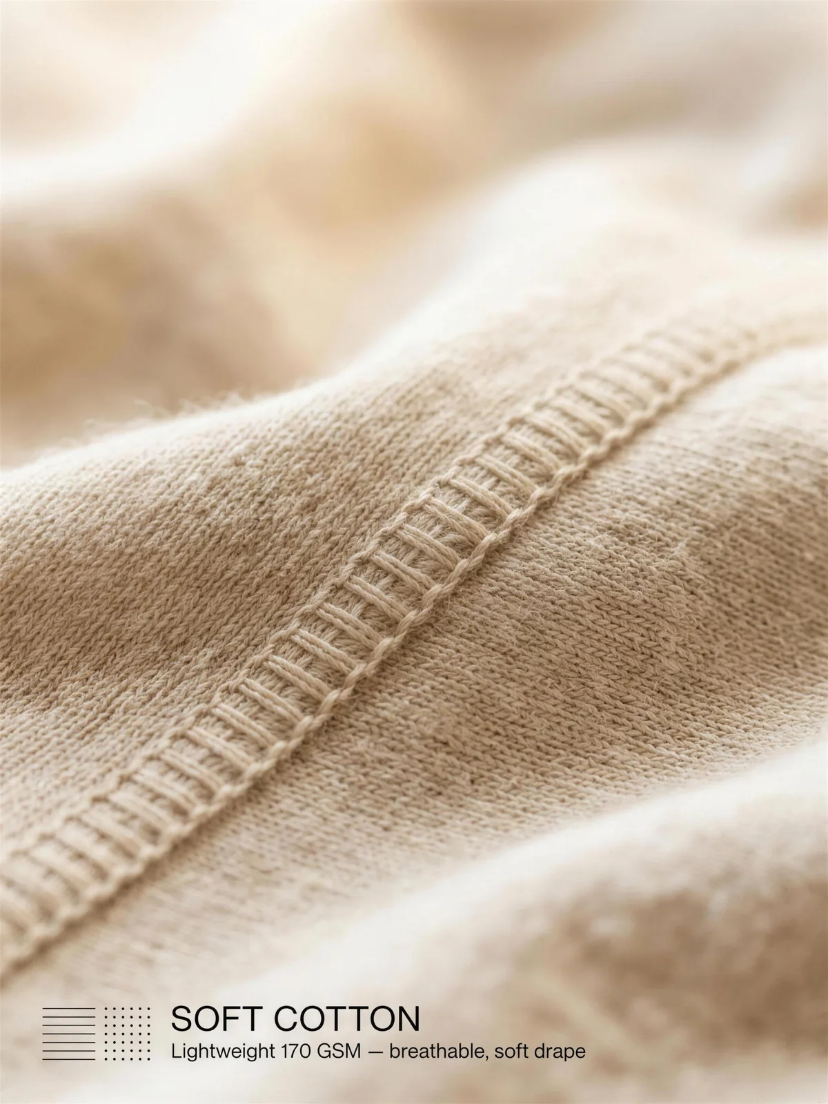 Soft Cotton · Lightweight 170 GSM